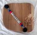 Attache doudou avec accessoire + prénom